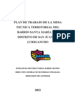 Plan de Trabajo Anual 2022 BS Santa Maria