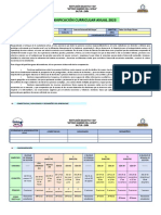 Planificación Curricular Anual 2023 - Cpa