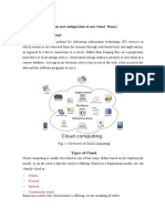 Ex No. 2 Title: Installation and Configuration of Own Cloud Theory: What Is Cloud Computing?