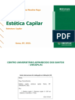 Estética Capilar - Estrutura Capilar