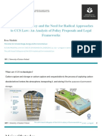 Climate Emergency and The Radical Approaches To CCS Law
