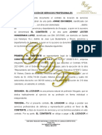 Contrato Proceso Arbitral