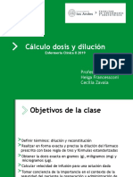 Clase Dosis y Dilucion 2017