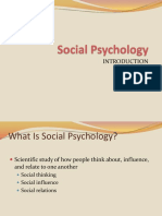 Chapter 1 Intro To Social Psychology