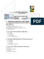 Prueba El Cuero de Diablo 7° Año