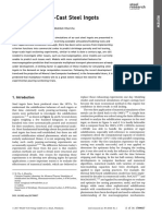 Simulation of As Cast Steel Ingots