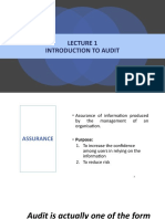 C1 Introduction To Audit