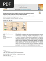 Management of An Island and Grid Connected Microgrid Using Hybr 2020 Applied