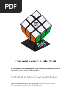 Comment Résoudre Le Cube Rubik