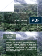 Antecedentes y Perspectiva Del Manejo Forestal Vzla. Barrios, D. Asoinbosques