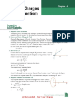 Moving Charges and Magnetism: Chapter - 4