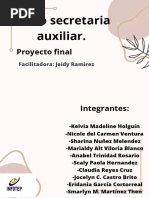 Curso Secretaria Auxiliar.: Proyecto Final