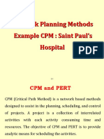 CPM Pert Example