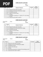 Checklist Jadwal Keliling Satpam