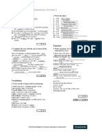 Elementary Unit Test 2: Grammar