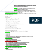 Development of Financial Reporting Framework & Development of Standard-Setting Bodies and Regulation of The Accountancy Profession