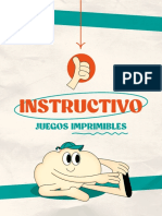 Instructivo - Juegos Imprimibles Competitivos para Jóvenes