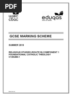 S19-C120u80-1 Eduqas Gcse Rs Route B Comp 1 Ms s19