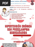 Hipertensión Crónica Con Preeclampsia Sobreañadida - Clínica V