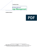 Change Management Practioner