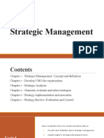 Note PDBM - Strategic Management