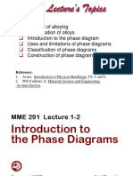 MME 291 Lec-1,2 Phase Diagram