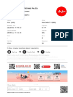 Boarding Pass (GOI-IXR)