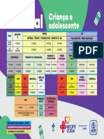 Calendário Vacinal Da Criança e Adolescente