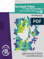 Morfología Urbana y Actores Claves para Entender La Historia Urbana de Tunja en El Siglo XX