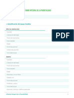 Informe Integral de La Parentalidad