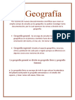 La Geografía