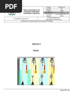 Práctica 3 Poleas: La Impresión de Este Documento Es Una Copia No Controlada