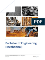 Bachelor of Engineering Mechanical