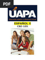 Español II Actividad de La Unidad LL