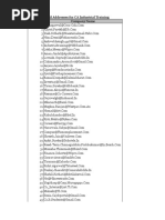 CA Industrial Training HR Ids