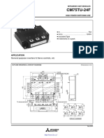 Datasheet-Igbt 6-Pack-Cm75tu-24f