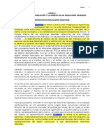 Procesos de Organización y Génesis de Las Relaciones Objetales