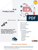 Company Profile & Product Deck Re