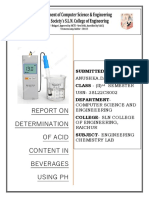 Chemistry Report D1