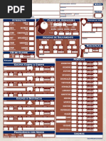 Ficha Pathfinder Segunda Edicao