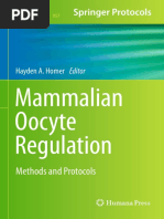 Mammalian Oocyte Regulation Methoda and Protocoles