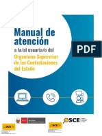 Manual de Atención Al Usuario Del OSCE