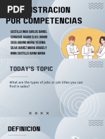 Administración Por Competencias