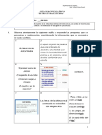 Estructura Externa T.lírico - Guía N°20