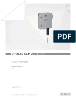 KROHNE WATER LEVEL. MA - OPTISYS-SLM - 2100 - 200730 - 4002737306 - R06 - en