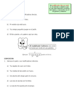 Actividades Sobre Modificadores Del Sujeto