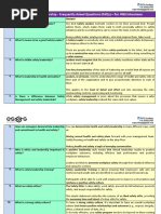 Health & Safety Leadership - Frequently Asked Questions (Faqs) - For H&S Interviews