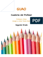 Cuaderno Del Profesor Segundo Grado