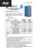 Catalogo Baños Nacionales Agosto 2023