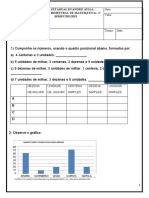 Avaliação de Matemática 2023